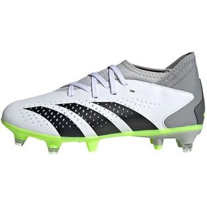 adidas Unisex Accuracy.3 Voetbalschoenen Zachte Grond Schoenen, Ftwr Witte Kern Zwarte Lucide Citroen, 28.5 EU