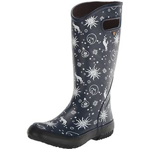 BOGS Regenlaars voor dames waterdichte boot regen, Astro Print Navy, 40 EU