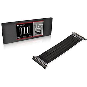 Thermaltake TT-Gaming PCI-E x16 3.0 verlengkabel, 200 mm, AC-053-CN1OTN-C1, zwart