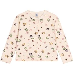 Petit Bateau Vest met lange mouwen voor meisjes, Avalanche/Multico, 10 jaar, Lawine/Multico, 10 Jaar