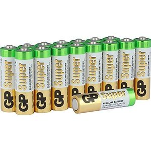 GP Super Alkaline AA batterijen - 16 stuks