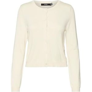 Gebreide Jas - Lange Mouwen - Ronde Hals - Groen - 80% Viscose - 20% Nylon