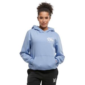 Miss Tee Damestrui met capuchon, 70% katoen, 30% polyester, poederblauw, XS, Powderblue, XS