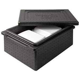 Thermo Future Box Lunchbox thermobox, koelbox, transportbox, warmhoudbox en isolatiebox met deksel, 20 liter, 51 x 36,5 cm, dinerbox, thermobox van EPP (geëxpandeerd polypropyleen)