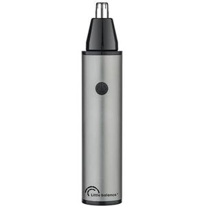 LITTLE BALANCE 8791 USB precisie, neushaartrimmer voor heren, dubbel scherp lemmet, nauwkeurige snit en pijnvrij, looptijd 1,5 uur, USB-C opladen, zwart