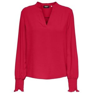 ONLY Dames Onlmette V-hals Ls Smock Top Noos WVN, Ski Patrol, XXS