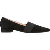 Ballerina's - Effen - Leer/Suède - Platte Hak