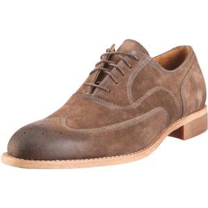 Timberland CA Auburndale FTM Wing-tip Ox 66151 heren klassieke lage schoenen, Bruin Beaten Suede, 45.5 EU