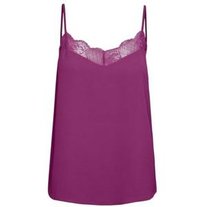 PIECES Dames Pctiffany Strap Lace Top Noos Bc Lace Top Top, blauw, XS