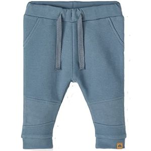 NAME IT Nbmholan Sweat Pant Unb Broek voor kinderen en jongeren, Iron Gate, 56 (1-2 messi)