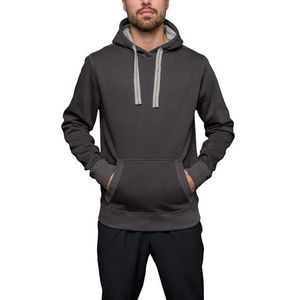 Unisex Sweat Hoodie met capuchon Grey Melange