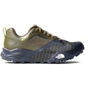 THE NORTH FACE Heren Offtrail TR Gore-Tex trailschoenen, new taupe green/asfalt maat 44,5, New Taupe Green Asplt Groen, 44.5 EU