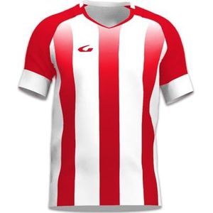 Gems AN04-0312 Hamburg Heren Lang Tricot Wit/Rood Maat M