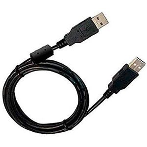 Powergreen CAB-24010-ST USB-kabel 2.0 Am-Am, 1 m met ferriet