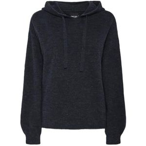 PCPIKO LS Hoodie Knit BC, Maritiem Blue/Detail: melange, S