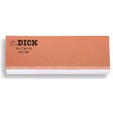 F. DICK Slijpsteen voor messen (slijpsteen 360 en 1000 korrel, 20x5x2,5 cm, onderlegplaat, hoekhouder) 7136000