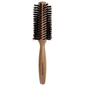 Cose Dames haarborstel, rond, van hout, met nylon haren, 6 verpakkingen à x 2400 g