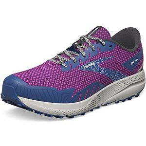 Brooks Dames Divide 4 Sneaker, Paars/Navy/Oyster, 6.5 UK, Paarse Navy Oester, 40 EU