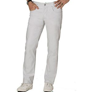 BP 1733 687 heren jeans gemengde stof met stretchcomfort wit, maat 33-34