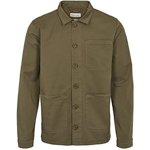By Garment Makers Unisex The Organic Workwear Jacket Jacket, Olive, M