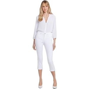 NYDJ Women's Chloe Capri, Optic White, 10