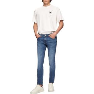 LTB Jeans Heren Joshua 200 - Slim Mid Rise Basic-5-Pocket Medium Wash Blauw van katoenmix - Maat W36L36, blauw, 36W / 36L