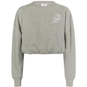UCY Dames Sweatshirt Cropped 12629444-UC01, GRIJS Melange, S, grijs melange, S