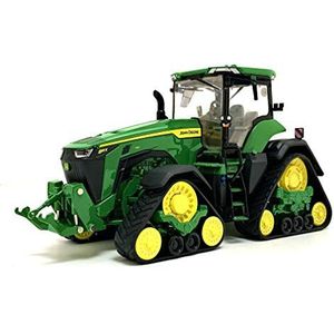 Britains Tomy Verzamelvoertuig, John Deere 8RX 410 beweegbare tractor voor volwassenen 43249, landbouwvoertuig met accessoires, model op schaal 1:32, replica voor jongeren vanaf 14 jaar