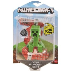 Mattel - Minecraft speelgoedfiguur met papieren dobbelstenen, gesorteerd (HLB14)