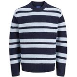 JACK & JONES Joryork Ollie Knit Crew Neck, Ocean Cavern, L