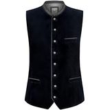STOCKERPOINT Klederdracht gilet 'Lorenzo'  navy / lichtgrijs / grijs gemêleerd / zwart