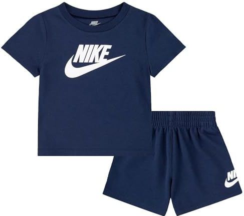 Nike Shorts Set - T-Shirt/Shorts - Midnight Navy - Nike - 0-3 mnd - Shorts
