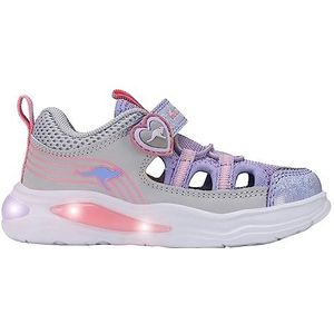 KangaROOS K-SLS Chopper EV Sandalen, lavendel/vapor Grey, 33 EU, Lavandin Vapor Grey, 33 EU