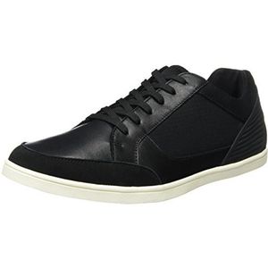 ALDO heren sagrani low top, zwart zwart leer 97, 45 EU