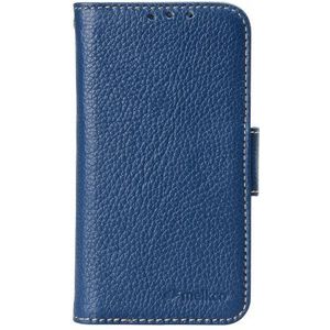 Melkco Wallet Book Type Lederen Hoesje voor Samsung Galaxy S4 Mini GTI9190/S4 Mini Duos GTI9192/S4 Mini LTE GTI9195 - Donkerblauw LC