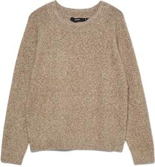 VERO MODA Trui  bruin gemêleerd