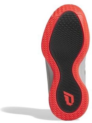 Adidas - Lightstrike - Basketbalschoenen - Core Black / Lucid Red / Grey Two - Textiel