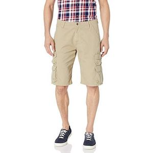 Wrangler Men's Authentics Premium Cargo Short, Camel, 32