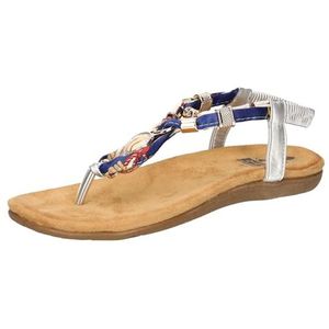 2GO FASHION Damessandalen, zilver, 38 EU