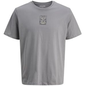 JACK & JONES Jjkento Tee Ss Crew Neck, Ultimate Grey, XXL