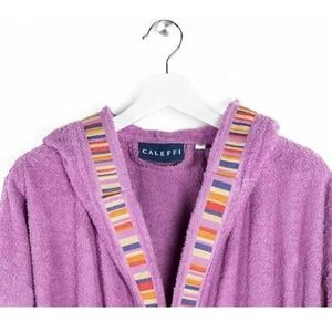 Caleffi Badjas van katoen Ciclamino Yupi Junior - 32938