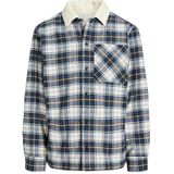 JACK & JONES Tussenjas 'ZAC'  navy / donkerblauw / bruin / offwhite