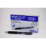 Uni-ball SigNo 207 rollerball intrekbare vulling 0,7 mm F-punt 0,4 mm lijnbreedte 12 stuks blauw