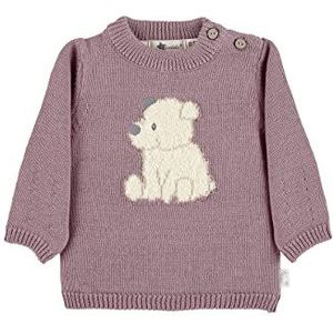 Sterntaler Babymeisjes gebreide trui ijsbeer Elia shirt, roze, 80 cm