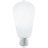 EGLO connect.z Smart-Home Ledlamp E27, ST64, ZigBee, app en spraakbesturing Alexa, dimbaar, RGB, warmwit, 806 lumen, 7,5 watt, gloeilamp