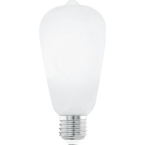 EGLO connect.z Smart-Home Ledlamp E27, ST64, ZigBee, app en spraakbesturing Alexa, dimbaar, RGB, warmwit, 806 lumen, 7,5 watt, gloeilamp