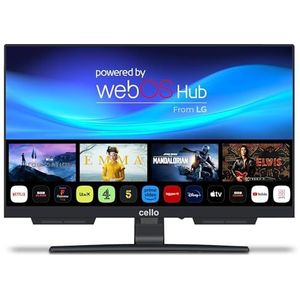 Cello C1924WSH - Smart TV - 19 inch - Triple Tuner - Bluetooth - Ultrafast WebOS