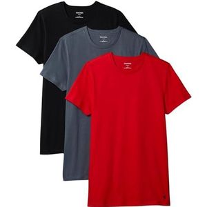 Calvin Klein - T-shirt - Turbulence/Adrenaline Rush/Black - Set van 3 - Korte Mouwen