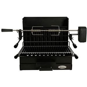 I LOVE BBQ - Koolstofgrill, inbouwgrills - inbouwgrill 6/8 plafonds, inbouwgrill 6/8 couverts - grillset 6/8 couverts - inbouwmaat 50 x 44 cm