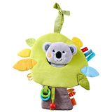 HABA 306655 Koala, ontdekkingskussen, multifunctioneel speelgoed vanaf 0 maanden, bevordert verbeeldingsvermogen, grijs